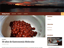 Tablet Screenshot of duarte.cl
